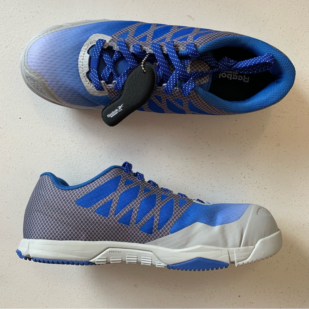 Reebok Speed TR Work - RB452 Women’s Size 11 Athletic Work Shoe Blue/Grey NEW